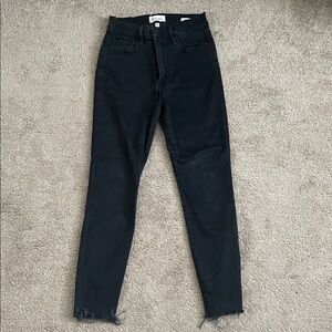 Frame Denim Women's Black Skinny Jeans